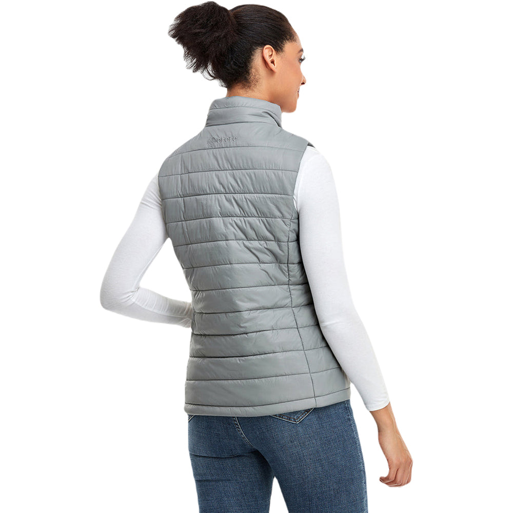 Ororo Women's Grey Classic Heated Vest