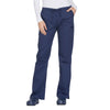 Cherokee Women's Navy Workwear Core Stretch Midrise Drawstring Pant