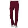 Cherokee Men's Wine Workwear Revolution Fly Front Drawstring Cargo Pant