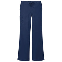 WonderWink Women's Navy WorkFlex Flare Leg Cargo Pant