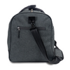 Zusa 3 Day Black Heather Weekender Duffel