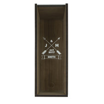 Woodchuck USA Mahogany Blank Acrylic Wine Box