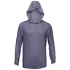 BAW Men's Heather Purple Xtreme-Tek Long Sleeve Hood