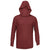 BAW Men's Maroon Xtreme-Tek Long Sleeve Hood