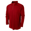 BAW Men's Red Xtreme Tek Quarter Zip