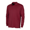 BAW Men's Red Xtreme Tek Long Sleeve Polo