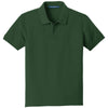 Port Authority Youth Deep Forest Green Core Classic Pique Polo