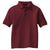 Port Authority Youth Burgundy Silk Touch Polo