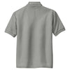 Port Authority Youth Cool Grey Silk Touch Polo