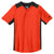 New Era Youth Deep Orange/Black Diamond Era 2-Button Jersey