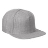 Yupoong Heather Grey Wool Surge AJ Cap