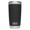 Quick Ship YETI Black Rambler 20 oz. Tumbler