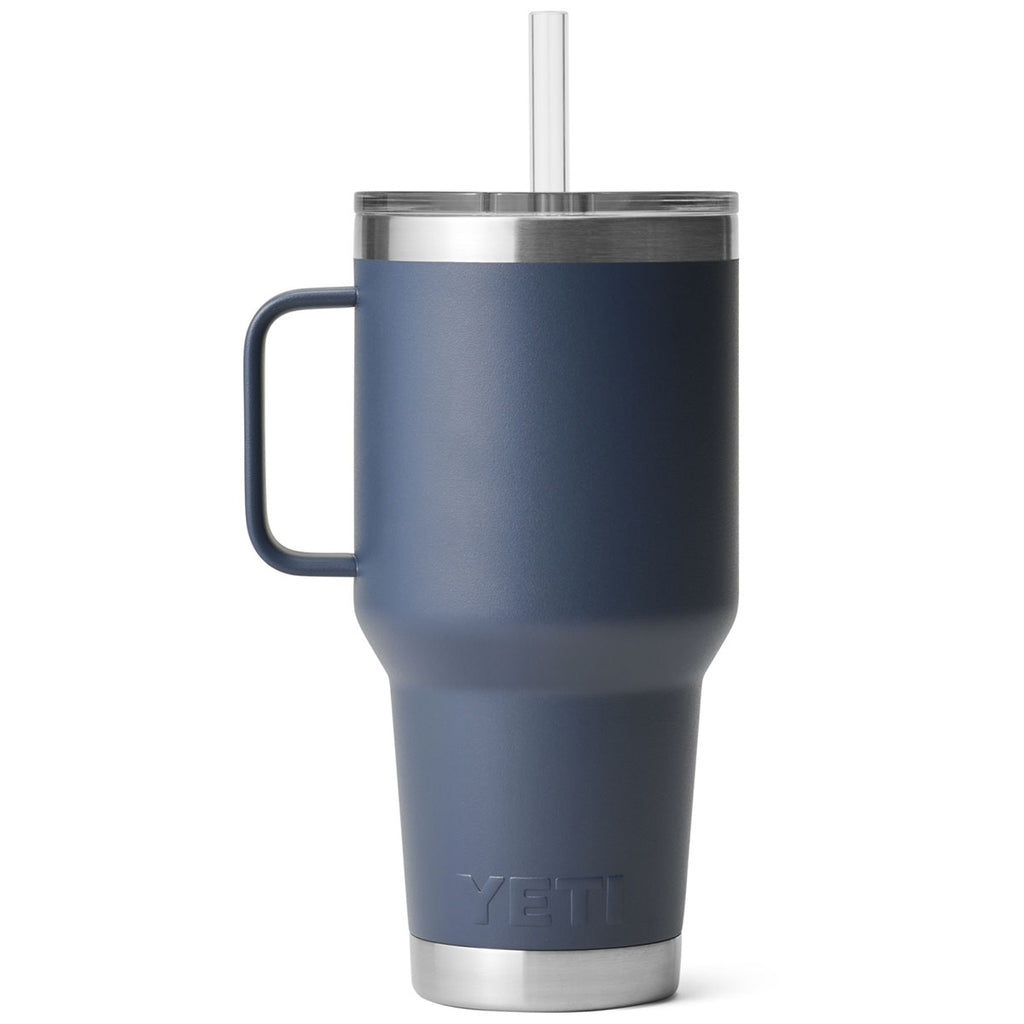 YETI Navy Rambler 35 oz Mug