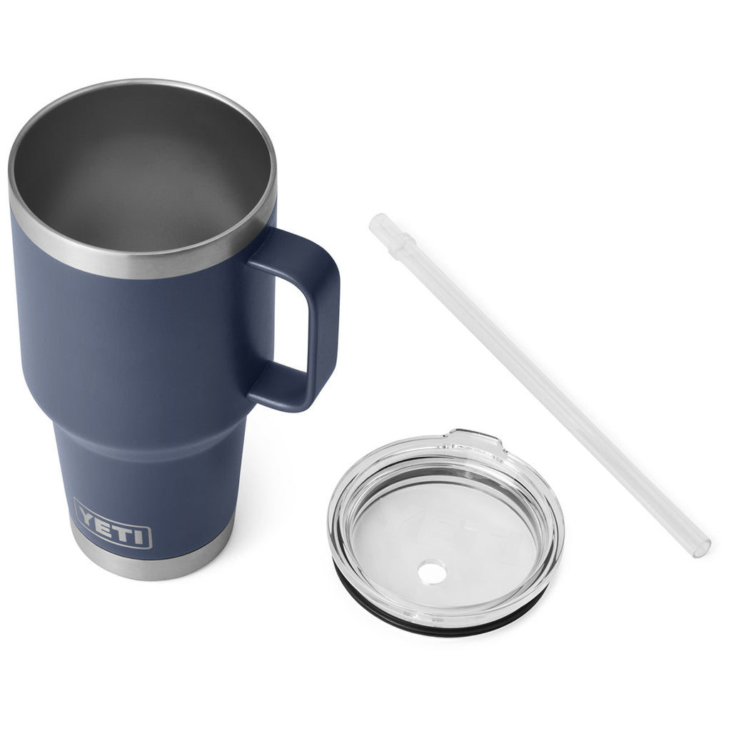 YETI Navy Rambler 35 oz Mug