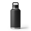 YETI Black Rambler 64 oz Bottle with Chug Cap