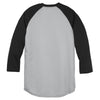 Sport-Tek Youth Silver/Black PosiCharge Baseball Jersey