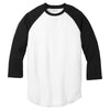 Sport-Tek Youth White/Black PosiCharge Baseball Jersey