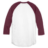 Sport-Tek Youth White/Maroon PosiCharge Baseball Jersey