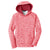 Sport-Tek Youth Deep Red Electric Heather PosiCharge Fleece Hooded Pullover