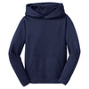 Sport-Tek Youth Navy Sport-Wick Fleece Hooded Pullover