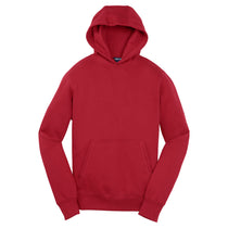 Sport-Tek Youth True Red Pullover Hooded Sweatshirt