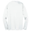 Sport-Tek Youth White Long Sleeve PosiCharge Competitor Tee