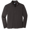 Sport-Tek Youth Iron Grey PosiCharge Competitor 1/4-Zip Pullover