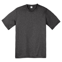 Sport-Tek Youth Graphite Heather Contender Tee