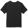 Sport-Tek Youth Black Short Sleeve Rashguard Tee