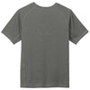 Sport-Tek Youth Dark Smoke Grey Short Sleeve Rashguard Tee