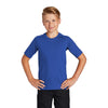 Sport-Tek Youth True Royal Short Sleeve Rashguard Tee