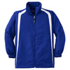 Sport-Tek Youth True Royal/White Colorblock Raglan Jacket