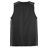 Sport-Tek Youth Black PosiCharge Mesh Reversible Sleeveless Tee