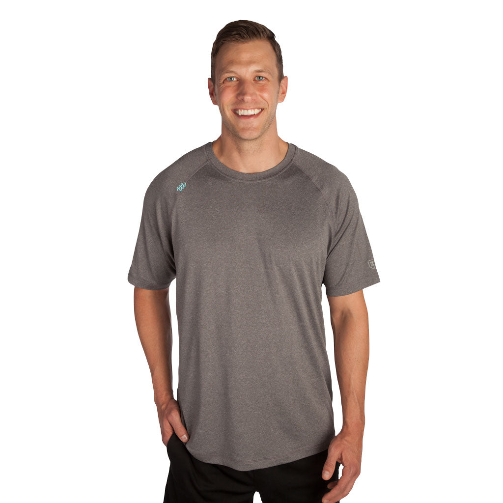 Zusa 3 Day Men's Charcoal Breezy Tee