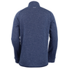 Zusa 3 Day Men's True Navy Heather Midtown Fleece Full Zip