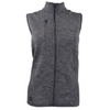 Zusa Women's Light Grey Heather Midtown Fleece Vest