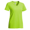 Expert Women's Key Lime V-Neck Tec Tee