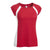 Expert Women's Red/White Raglan Colorblock