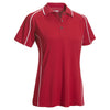 Expert Women's Red/White Malibu Polo