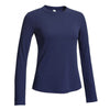 Expert Women's Navy Long Sleeve Tec Tee