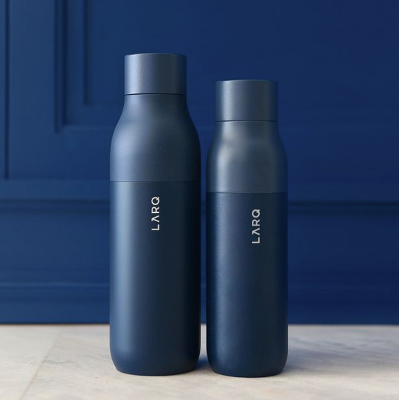 LARQ Monaco Blue Bottle PureVis 25 oz