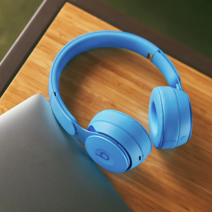 Beats - Light Blue Solo Pro More Matte Wireless Headphones