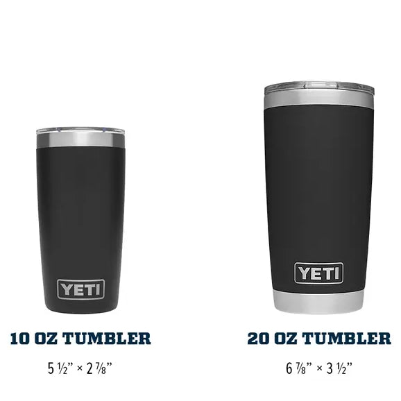 YETI White Rambler 10 oz Tumbler