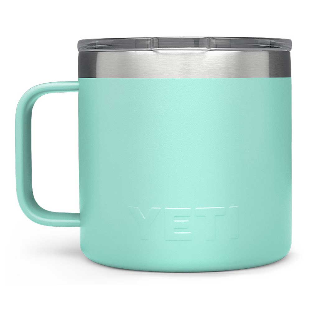 YETI Seafoam Rambler 14 oz Mug