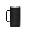 YETI Black Rambler 24 oz Mug