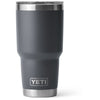 YETI Rambler Charcoal 30 oz. Tumbler