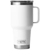 YETI White Rambler 30 oz Travel Mug